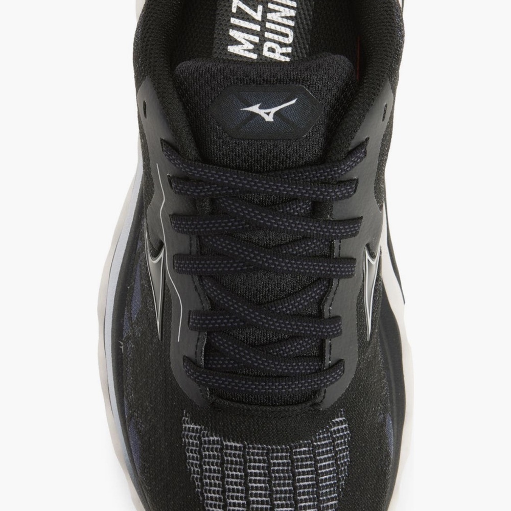 Mizuno Black and Gray Athletic Sneakers - Picture 4 of 5